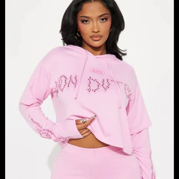 Von Dutch | Tops | Nwt Von Dutch Fire Racer Layered Crop  display picture 1